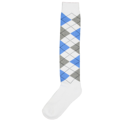 Riding sock RE white/l.blue/l.grey 43-46 - Ref KNIER006C - EAN 8716759451278 - Unbranded