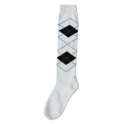 Riding sock RE b.white/black 43-46 - Ref KNIER022C - EAN 8716759501072 - Unbranded