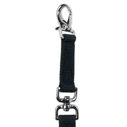 Lunge lux black with snap hook - Ref LONG0001 - EAN 4018653321485 - Unbranded