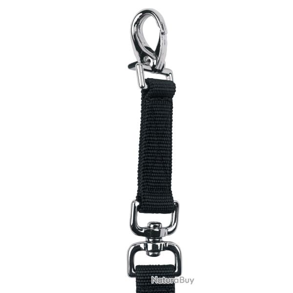 Lunge lux black with snap hook - Ref LONG0001 - EAN 4018653321485 - Unbranded
