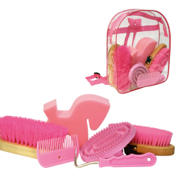 Grooming kit with 7 products in backpack pink - Ref POET0045R - EAN 4018653037966 - Unbranded