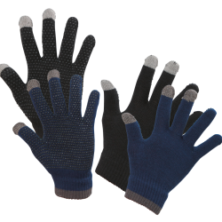 Riding glove Magic Touch Black 1size4all - Ref RIJH0005K - EAN 4018653048061 - Unbranded