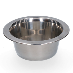 Food & Drinking Bowl Stainless Steel - Ref VOERB80200 - EAN 8716759630918 - Unbranded