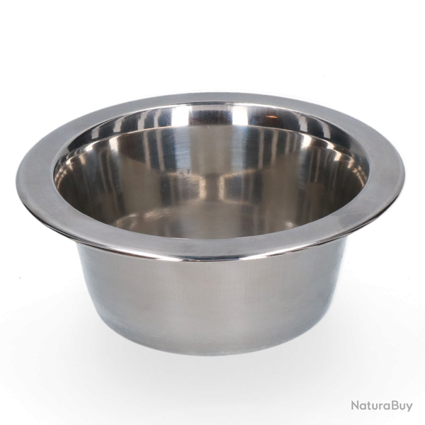 Food & Drinking Bowl Stainless Steel - Ref VOERB80200 - EAN 8716759630918 - Unbranded