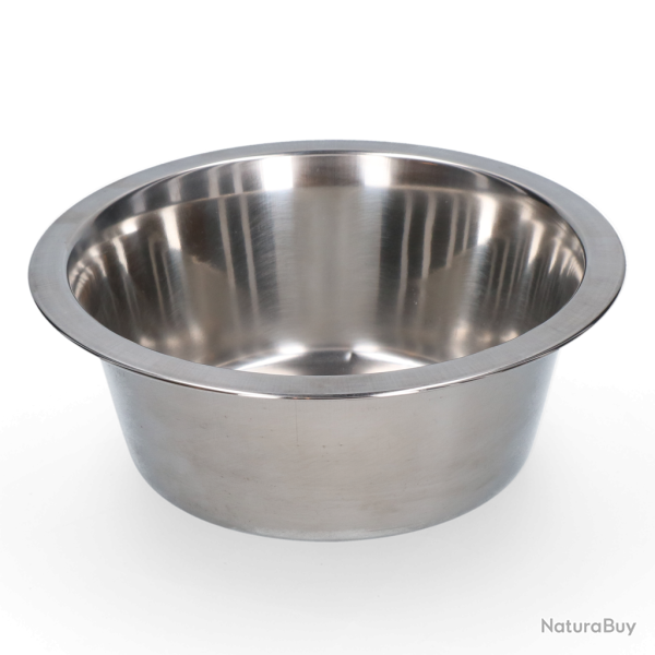 Food & Drinking Bowl Stainless Steel - Ref VOERB80750 - EAN 8716759630932 - Unbranded