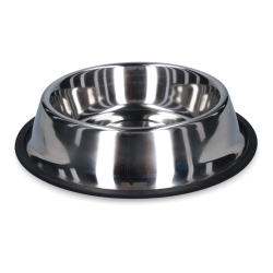 Anti-slip Food & Drinking Bowl Stainless Steel - Ref VOERB86003 - EAN 8716759631007 - Unbranded