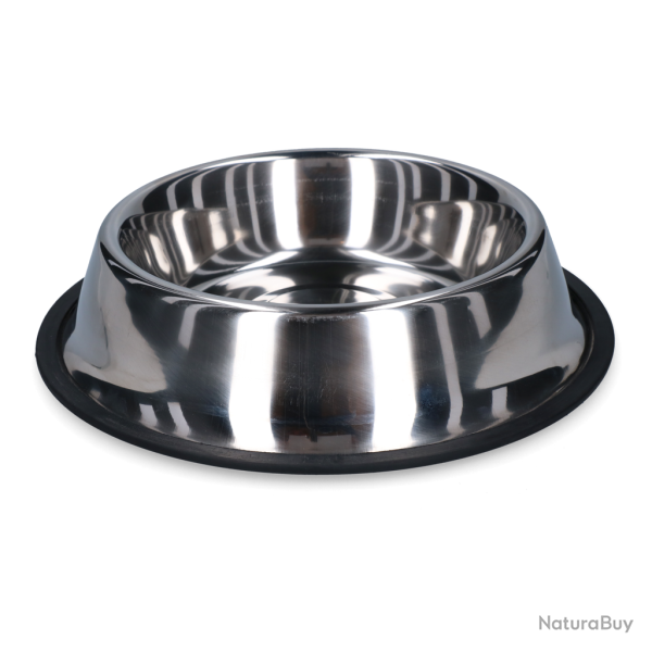 Anti-slip Food & Drinking Bowl Stainless Steel - Ref VOERB86005 - EAN 8716759631021 - Unbranded