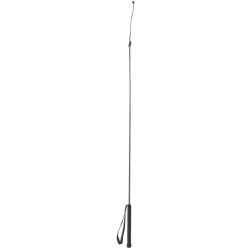 Riding crop fiber 90cm black - Ref ZWEE0007P - EAN 4018653323632 - Unbranded