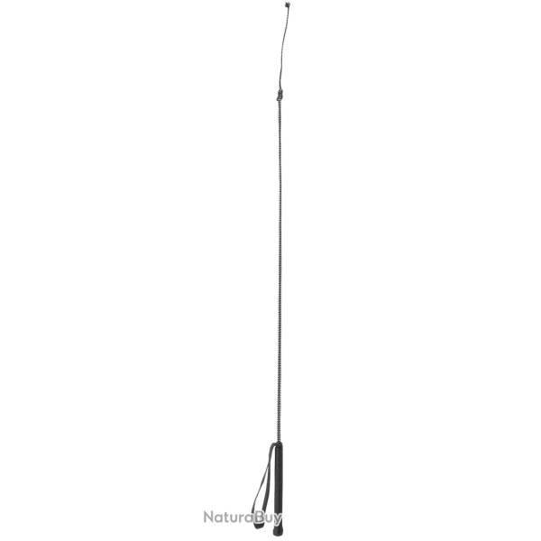 Riding crop fiber 90cm black - Ref ZWEE0007P - EAN 4018653323632 - Unbranded