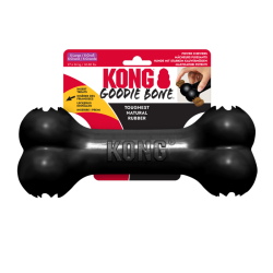 KONG Goodie Bone Noir - Ref KONG10017E - EAN 0035585356723 - Livraison rapide