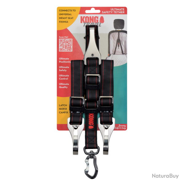 KONG Ultimate Safety Tether - Ref KONG9853 - EAN 5060739192396 - Livraison rapide