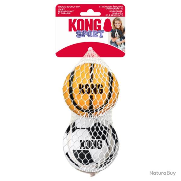 KONG Sport Balls Assorti - Ref KONGABS1E - EAN 0035585775524 - Livraison rapide