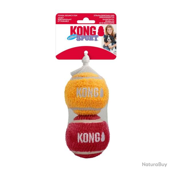 KONG Sport Softies Ball Assorted - Ref KONGABSS1E - EAN 0035585529110 - Livraison rapide