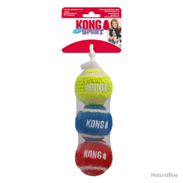 KONG Sport Softies Ball Assorted - Ref KONGABSS2E - EAN 0035585529103 - Livraison rapide