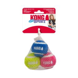 KONG Sport Softies Ball Assorted - Ref KONGABSS3E - EAN 0035585529097 - Livraison rapide
