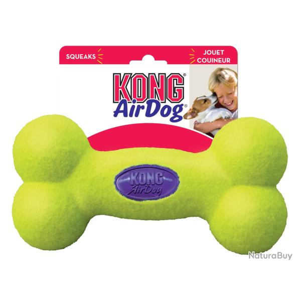KONG Airdog� Squeaker Bone - Ref KONGASB1E - EAN 0035585775302 - Livraison rapide