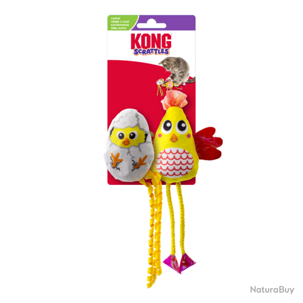 KONG Scrattles - Ref KONGCA123E - EAN 0035585534022 - Livraison rapide