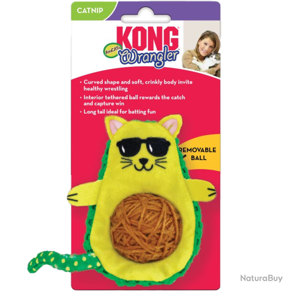 KONG Wrangler AvoCATo - Ref KONGCA462E - EAN 0035585459301 - Livraison rapide