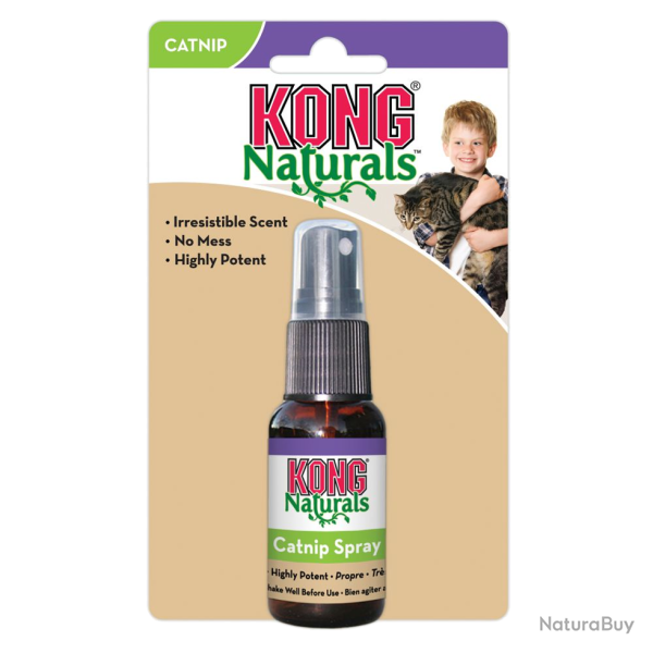 KONG Naturals Catnip Spray - Ref KONGCCSE - EAN 0035585211220 - Livraison rapide