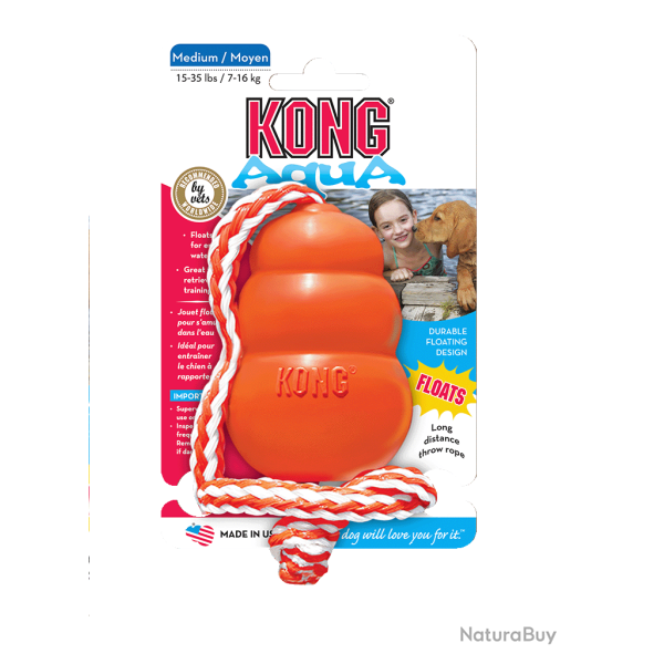KONG Aqua - Ref KONGCK2E - EAN 0035585111254 - Livraison rapide