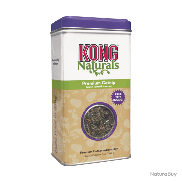 KONG Naturals Catnip - Ref KONGCN2E - EAN 0035585450162 - Livraison rapide