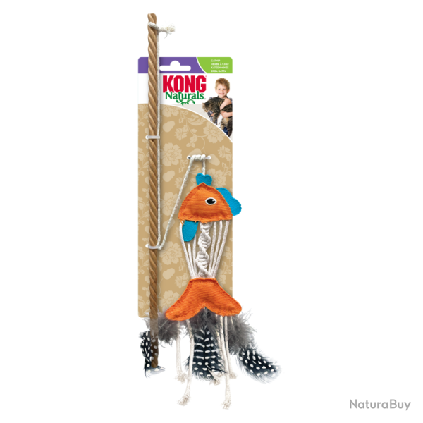 KONG Naturals Teaser Fish - Ref KONGCNT1E - EAN 0035585524139 - Livraison rapide
