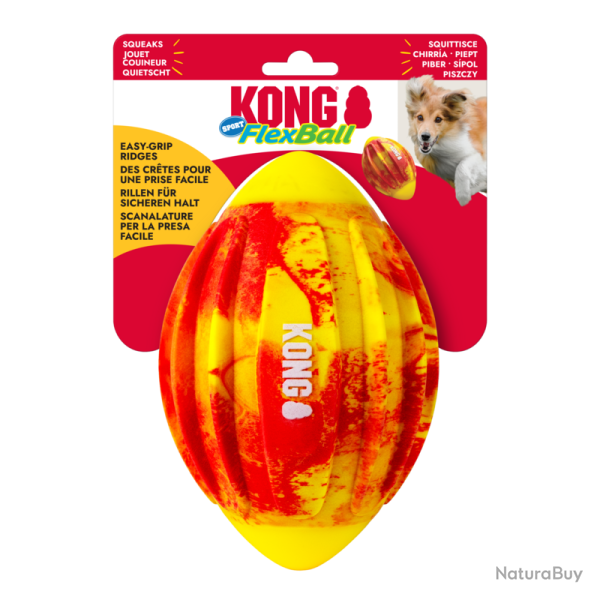 KONG Flexball Sport - Ref KONGFLBS2E - EAN 0035585533049 - Livraison rapide