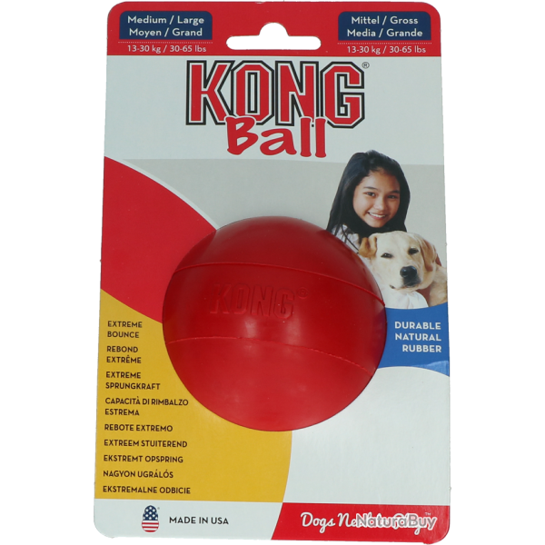 KONG Ball - Ref KONGKB1E - EAN 0035585181127 - Livraison rapide