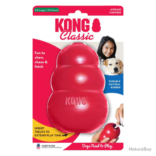 KONG Classic - Ref KONGKKE - EAN 0035585111414 - Livraison rapide