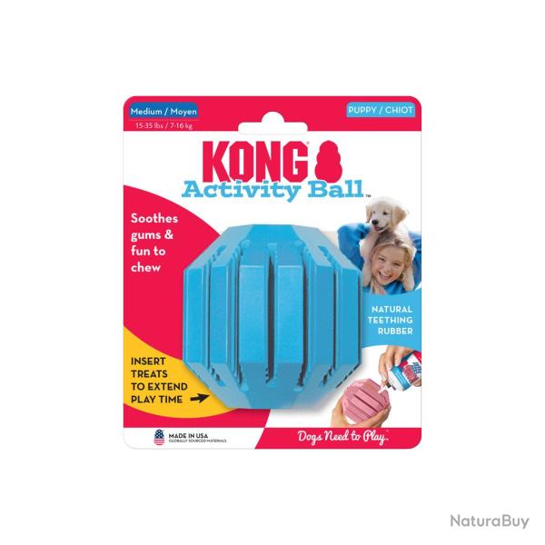 KONG Puppy Activity Ball - Ref KONGKP32E - EAN 0035585131252 - Livraison rapide