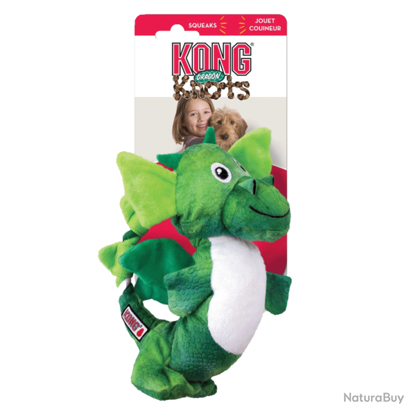 KONG Dragon Knots Assorti - Ref KONGNKK21E - EAN 0035585400013 - Livraison rapide