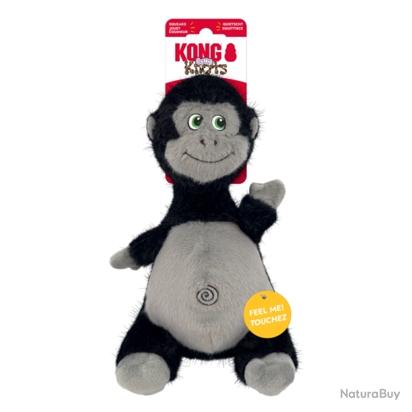 KONG Knots Belly Gorilla - Ref KONGNKY12E - EAN 0035585505350 - Livraison rapide