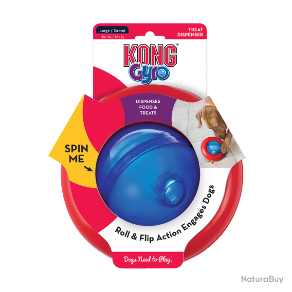 KONG Gyro - Ref KONGPGY1E - EAN 0035585034171 - Livraison rapide