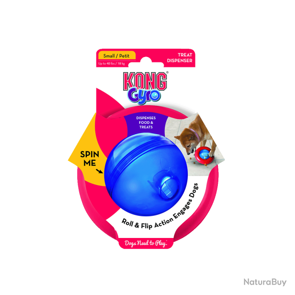 KONG Gyro - Ref KONGPGY3E - EAN 0035585034188 - Livraison rapide