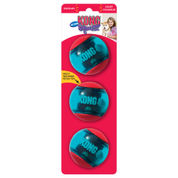 KONG Squeezz&reg; Action Ball Red - Ref KONGPSA23E - EAN 0035585464053 - Livraison rapide