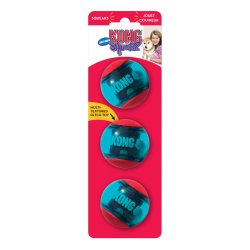 KONG Squeezz&reg; Action Ball Red - Ref KONGPSA33E - EAN 0035585464084 - Livraison rapide