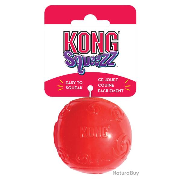 KONG Squeezz� Ball Assorti - Ref KONGPSB2E - EAN 0035585032023 - Livraison rapide