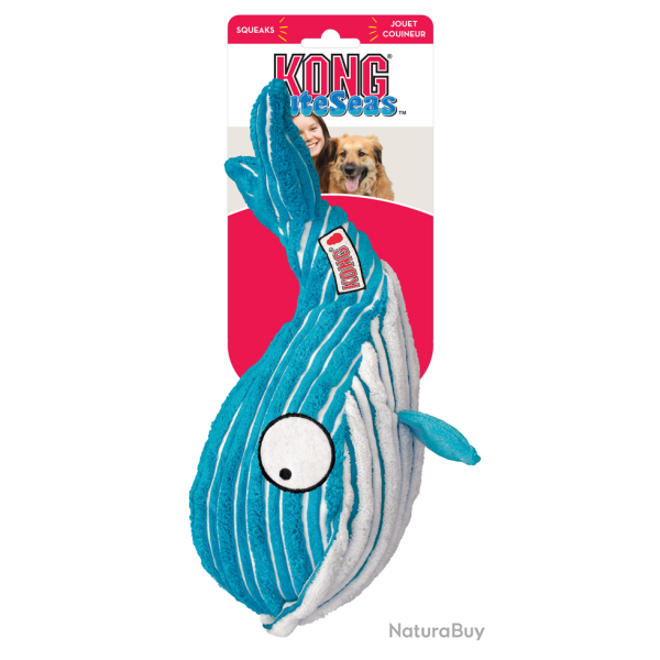 KONG Cuteseas Whale - Ref KONGRL15E - EAN 0035585319148 - Livraison rapide