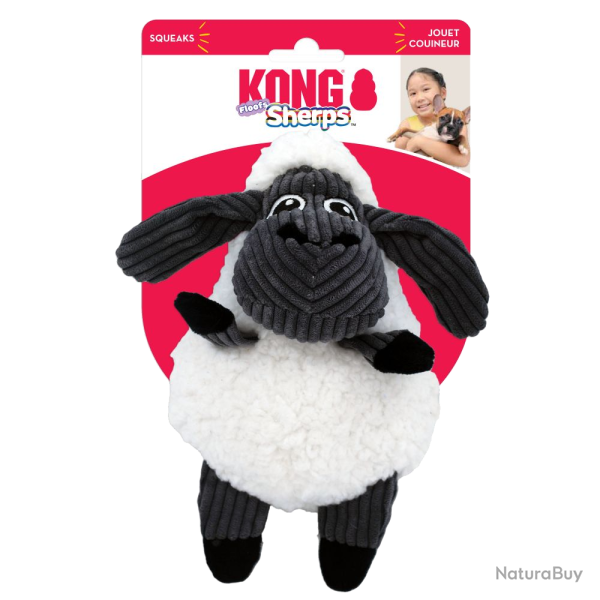 KONG Sherps Floofs - Ref KONGRSPF22E - EAN 0035585498294 - Livraison rapide