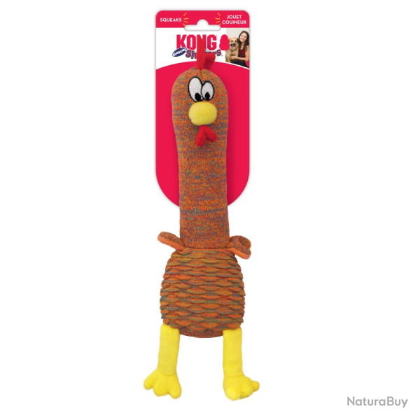 KONG Shakers Cuckoos Assorti - Ref KONGSKC2E - EAN 0035585498379 - Livraison rapide