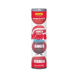 KONG Signature Balls 4-Pack - Ref KONGSKM3E - EAN 0035585523040 - Livraison rapide