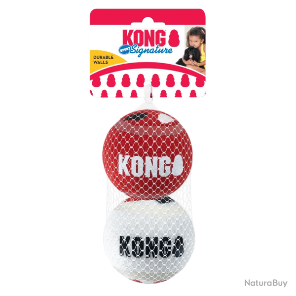 KONG Signature Sport Balls - Ref KONGSKSB12E - EAN 0035585503219 - Livraison rapide