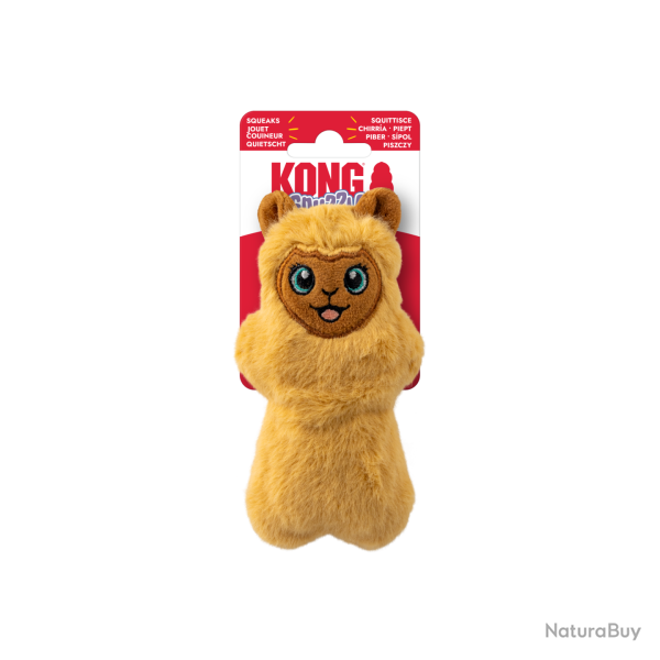 KONG Snuzzles Mini Llama - Ref KONGSNZM54E - EAN 0035585507118 - Livraison rapide