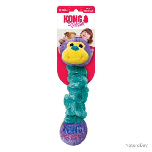 KONG Squiggles Assorted - Ref KONGSQ2E - EAN 0035585000565 - Livraison rapide