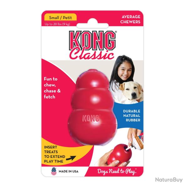KONG Classic - Ref KONGT3E - EAN 0035585111315 - Livraison rapide