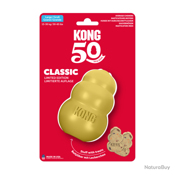 KONG 50th Anniversary - Ref KONGTG1 - EAN 0035585357409 - Livraison rapide