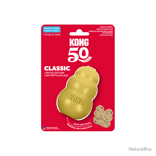 KONG 50th Anniversary - Ref KONGTG2 - EAN 0035585357416 - Livraison rapide