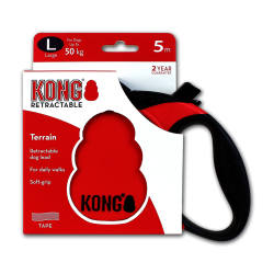 KONG Retractable Leash - Terrain - Ref KONGTRNLGRD - EAN 0047181150421 - Livraison rapide