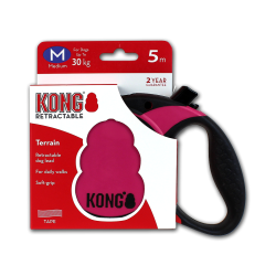 KONG Retractable Leash - Terrain - Ref KONGTRNMDFS - EAN 0047181150339 - Livraison rapide