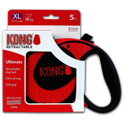 KONG Retractable Leash - Ultimate - Ref KONGULTXLRD - EAN 0047181153521 - Livraison rapide
